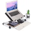 Aluminiumlegering Laptop Bärbar Fällbar Justerbar Laptop Dator Datorbord Standfack Notebook Lap PC Folding Desk Bord