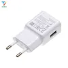 Chargeur rapide pour Samsung Galaxy S6 S7 edge s8 Plus Note4 5 A8 A9 Charge rapide adaptative 2.0 prise ue US chargeur usb 100 pièces/lot