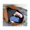맞춤형 곰 배낭 사용자 정의 이름 휴대용 어린이 여행 쇼핑 배낭 여성의 귀여운 곰 모양의 어깨 배낭 지갑