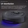Vakuumreiniger Vollautomatisch multifunktional Smart Roboter Cleaner USB -Ladungsladung Trocken- und Nassspray -Mop -Aerosol Desinfecti233V