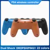Contrôleurs de jeu Bluetooth PS4 sans fil 22 couleurs pour la station de jeu Sony 4 Jeux Système dans le contrôleur de la boîte de détail DHL8226982