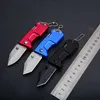 New 3 Handle Colors Small Pocket folding knife 440C 57HRC blade 6061-T6 aluminum handle knives