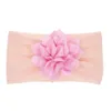 Baby Headband Lotus Flower Headdress Nylon Super Miękkie Czechy Akcesoria Do Włosów Dzieci Dzieci Opaski Princess Headwear Head Okładki WKha12