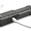 Teleskopisk Zoom Torch Bländning Ficklampa USB Laddning 18650 Flashlight Portable Spotlight Long-Range Floodlight Ny
