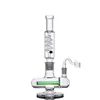 12.2 inchs Freezable Coil Hookahs Glass Water Bongs Wax Recycler Oil Rigs Smoking Accessories Tobacco Smoke Pipe