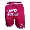 Billiga Custom Lower Merion High School Basketball Shorts med fickor XS-5XL NCAA