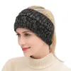 Dropshipping Gestrickte Twist Stirnband 21 Farben Frauen Acryl Winter Sport Ohr Wärmer Kopf Wrap Haarband Mode Haar Zubehör