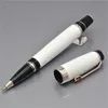 High quality Bohemies Black Resin Golden Silver Clip Roller ball pen Writing office school supplies with Diamond and Serial Number on Clip