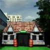 Kiralama Şişme Bar Çadır 8 M Şişme İrlandalı Pub Antika Blower ile Mutlu Aile Parti Dekorasyon Için