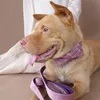 MUTTCO Graviertes Hundehalsband, Lauftraining, Hundeleine, individueller Welpenname, THE BABY PINK, Sicherheitstraining, UDC080 201030