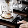 Cafetière Balance électronique Poinçon à main Compteur de bar multifonctionnel Balance électronique avec minuterie 3/5 kg / 0,1 Balance de cuisine Y200328