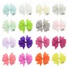 Babymeisjes Bowknot Haarspelden 3inch Grosgrain Ribbon Bows With Alligator Clips Childrens Hair Accessories Kids Boutique Bow Barrette 40Colors YL564