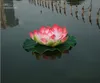 29 cm 직경 빅 사이즈 인공 시뮬레이션 연꽃 웨딩 장식 홈 장식 핑크 레드 퍼플 오렌지 화이트 컬러