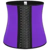 Body Sculpting Slimming Riem Latex Taille Trainer Corset 3 Lagen met 9 Steel Bones Tummy Shapewear DHL Free