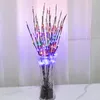 20LEDS LED Willow Fivil Flate Frume Twig огни Ветви Строка Строка Свет Батареи Главная Вечеринка Кафе Магазин Рождественский Декор Лампа 60 шт. T1i3040