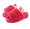 women furry slippers fluff yeah slides sandal Australia fuzzy soft house ladies womens shoes fur fluffy sandals mens winter slipp G6Rf#