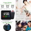 Gift Idea Colorful LED Digital Projection Alarm Clock Temperature Thermometer Humidity Hygrometer Desk Time Projector Calendar 201222