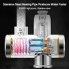 Instant Tankless Electric Hot Water Heater Faucet Kitchen 360 Rotatable Heating Tap Water Heater with LED Temperature Display T200423