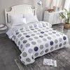 Summer Quilt / Comforter Floral Print Quilted Bedspread Blanket Duvet Quilt Plaid Patchwork Bed Cover for Adults (NO Pillowcase) LJ201015
