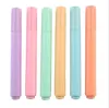 Creative and lovely Highlighters triangle fluorescent pen set student marker pens wheat straw advertising customization