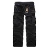 Dropshipping Katoen Cargo Broek Mannen Militaire Stijl Tactische Workout Rechte Mannen Broek Casual Camouflage Man Broek G0104