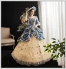 Vintage Rococo Barok Marie Antoinette Suknia Balowa Prom Suknie XVIII wieku Renesansowy Okres historyczny Sukienka Wiktoriańska Średniowieczne Suknie