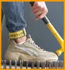 Scarpe antinfortunistiche da uomo con punta in acciaio Scarpe da ginnastica leggere e traspiranti Scarpe da lavoro protettive antisfondamento Scarpe indistruttibili Y200915
