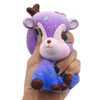 Jumbo Squishy Kawaii caballo pastel ciervo Animal Panda aplasta lento aumento alivio del estrés juguetes para apretar para niños 5961909