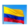 Colombia Country National Flags 3039x5039ft 100D Polyester Outdoor S Высокое качество с двумя медными Grommets5502384