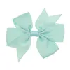 10PCS 8cm Grosgrain Ribbon Hair Bows No Clips Boutique Hair Accessories Flower Headwear DIY Accessory for Headband