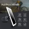 Fietsfiets iPad / iPhone-houder Tablet Mount voor gymtribar, draagbare 360 ​​° Swivel Stand voor 3.5-12 "Tabletten / mobiele telefoons
