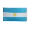 Argentinië vlaggen land nationale vlaggen 3'x5'ft 100D polyester gratis verzending hoge kwaliteit met twee messing inkommen