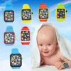 어린이 소년 소녀를위한 플라스틱 디지털 시계 6 색 플라스틱 디지털 시계 고품질 유아 스마트 워치 드롭쉽 장난감 시계 2021 G12245723762