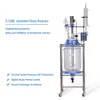 ZZKD Lab Supplies 100l dubbele laag glazen reactor groot volume jasje glazen recion vat vacuüm destillatieapparatuur