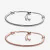 Armbänder Silber 925 Für Frauen Schmuck Fit Charm Schlangenkette Slider Charms Armband Design Mode Klassische Dame Geschenk