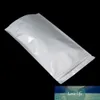 50 unids/lote 3,1 ''x 4,7'' (8x12cm) bolsa de paquete de sellado térmico de papel de aluminio puro de pie bolsa de almacenamiento de café y alimentos Doypack