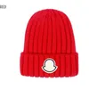 2020 block Embroidery Beanie/Skull Caps knitted cashmere thick warm couple lovers parent-child hats tide street hip-hop wool cap Adult