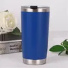 16 Colors 20oz Tumblers Stainless Steel Vacuum Insulated Double Wall Wine Glass Thermal Cup Coffee Beer Mug With Lids For Travel