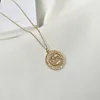 Silvology 925 Sterling Zilveren Dubbele Vis Hanger Ketting Ronde Gold Lucky Pisces Ketting voor Vrouwen Verjaardag Sieraden Originele Q0531