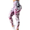 Impressão digital Leggings Slim Borboleta Imprimir Calças Sexy Push Up Camiseiras Femininas Cintura Alta Cintura Calças De Esportes Fitness Leggins Mujer 201109