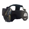 Airsoft al aire libre Tactical Spider Mask Shooting Equipo de protección del oído Medio cara No03-405