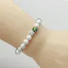 Pulseras turquesas de ojo de tigre con cuentas que cambian de temperatura Pulsera de cuentas de piedra natural que cambia de estado de ánimo joyería de moda