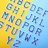 104 pezzi di toppe termoadesive con lettere, toppe per applicazioni con alfabeto o applicazioni da cucire