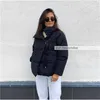 Пальто для куртки Puffer Colrehour Colread Simple Женщины Теплый хлопок S Parkas Женский Повседневная Свободная Верхняя одежда Корейский 211216