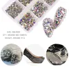 6GRIDS SS6SS20 Crystal Nail Art Rhinestones Mixed Color Flat Bottom AB Porcelain White Champagne 3D Nails Decoration9413734