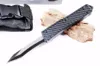 small Makora double action tactical knife automatic auto folding edc camping knifes hunting knives xmas gift pocket tool