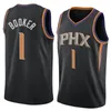 Jersey Men Basketball Devin Booker 1# Chris Paul 3# Kevin Durant Deandre Ayton 22# Nash 13 Cameron Johnson 22-23 City Basketball Jerseys