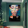 100% dipinto a mano su tela pittura Picasso stile famoso opere d'arte per soggiorno Home Decor Immagini Dipinti su tela Poster da parete Z262U