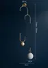 Nordic Industrie Anhänger lichter Lampen Glas ball droplight Moderne design lampe innen beleuchtung Schlafzimmer Kronleuchter Dekor Hängen