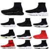 2022 Mens speed runner trainer 1.0 sock Casual shoes Platform womens Sneakers Triple Black White Classic with Lace jogging walking outdoor fly socks speeds boot pr01